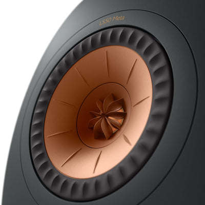 KEF LS50 Meta Speakers (Carbon Black)