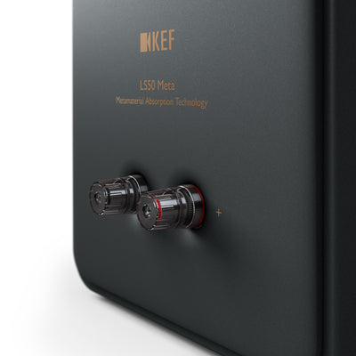 KEF LS50 Meta Speakers (Carbon Black)