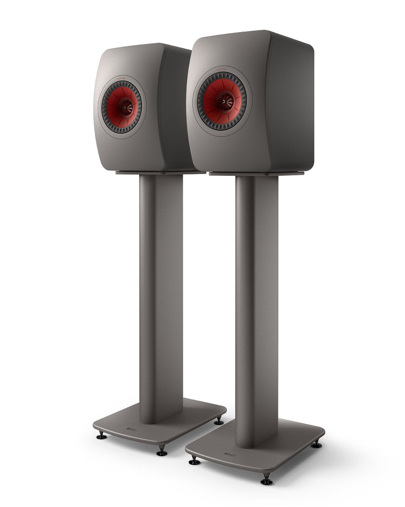 KEF S2 Speaker Floor Stand Pair (Titanium Grey)