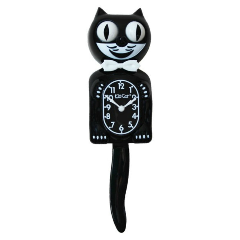Kit-Cat Klock Classic Black Wall Clock