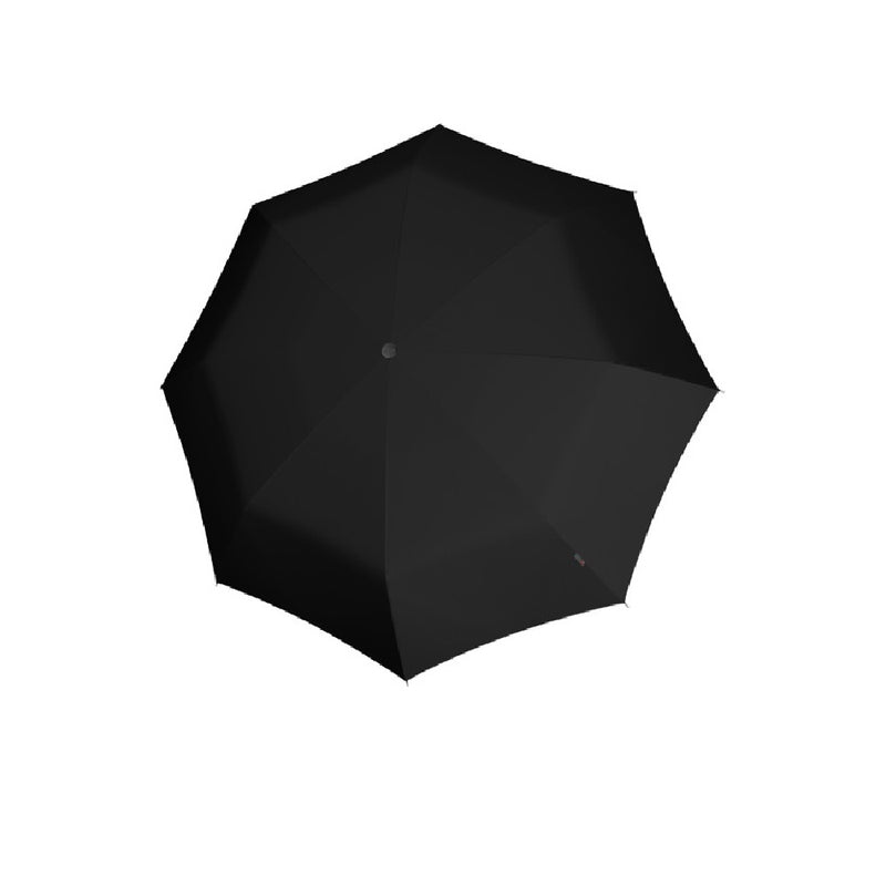 Knirps T.200 Medium Duomatic Folding Umbrella - Black