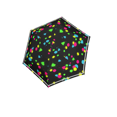 Knirps C.050 Rookie Manual Folding Reflective Umbrella - Bubble Bust