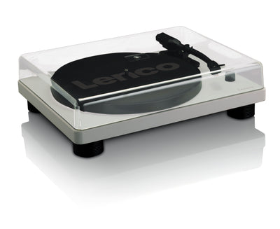 Lenco LS-50 Turntable With Built-In Speakers (Grey)