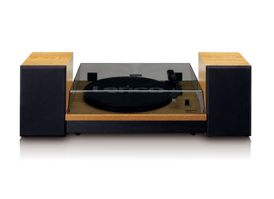 Lenco LS-300 Turntable With Speakers (Wood)