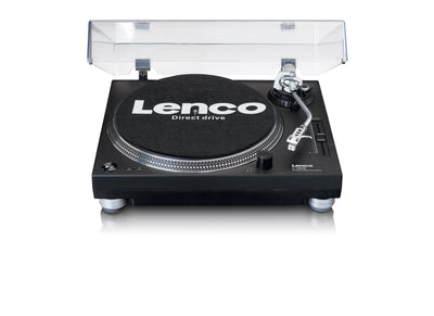Lenco L-3809 Direct Drive Turntable (Black)