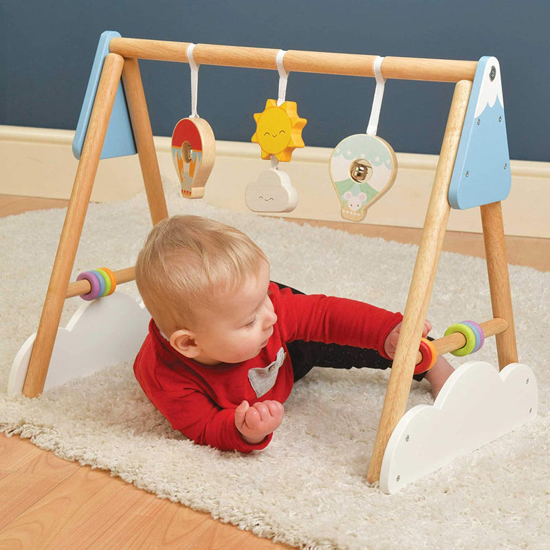 Le Toy Van Multi-Sensory Wooden Baby Gym Petilou Collection 2m+