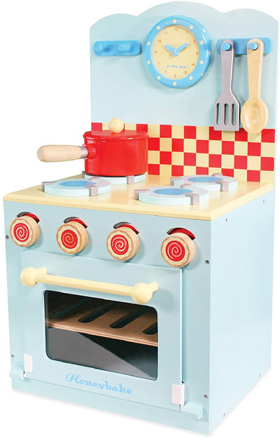 Le Toy Van Oven and Hob Honeybake Collection 3 years+ (Blue)