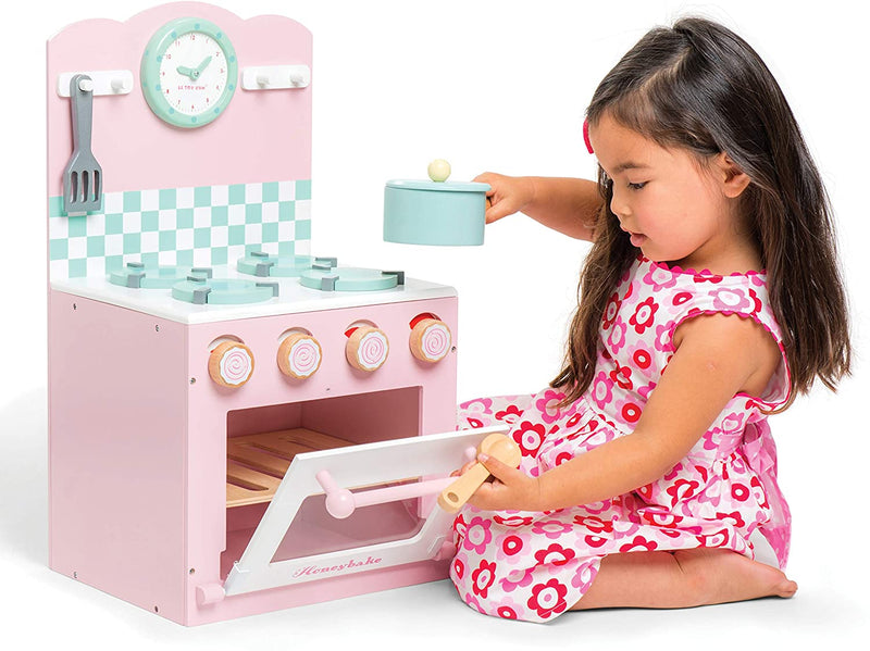 Le Toy Van Oven and Hob Honeybake Collection 3 years+ (Pink)