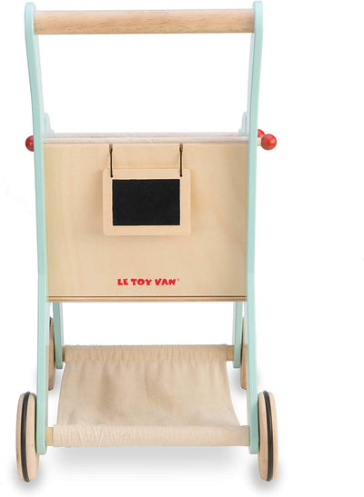 Le Toy Van Wooden Shopping Trolley 3 years+
