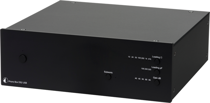 Pro-Ject DS2 Phono Box Preamplifier (Black)
