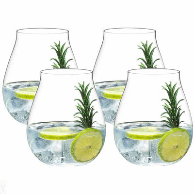Riedel Crystal Gin Glasses Set of 4