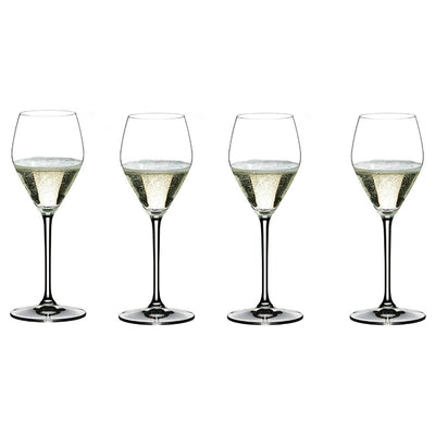Riedel Crystal Prosecco Glasses Set of 4