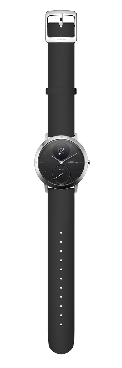 Withings Steel HR Hybrid Smartwatch 40mm (Black)