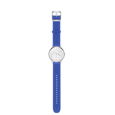 Withings Move ECG Activity and Sleep Watch with ECG Monitor 38mm (White and Blue)