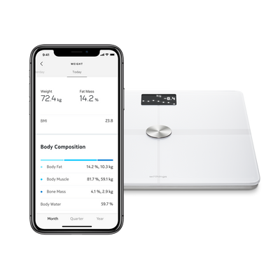 Withings Body+ Composition Wi-Fi Smart Scale (White)