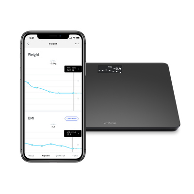 Withings Body BMI Wi-Fi Smart Scale (Black)