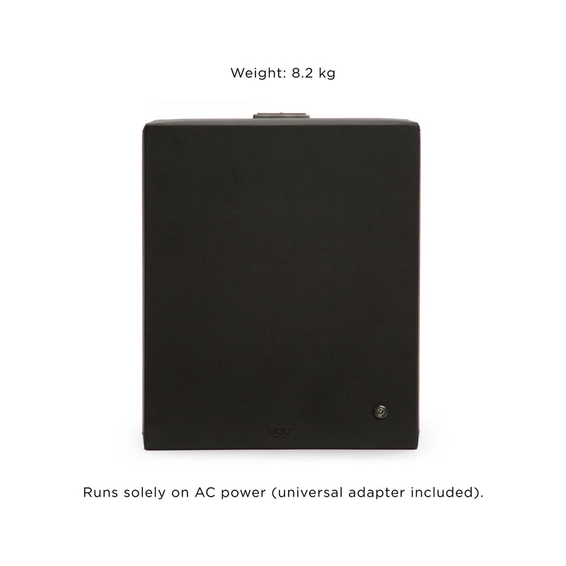 WOLF Axis 469503 - 4 Piece Watch Winder Powder Coat (Black)