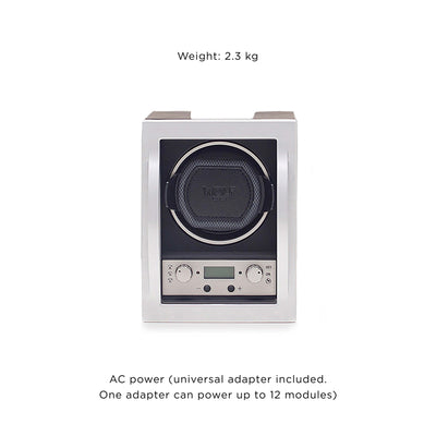 WOLF 454011 - 4.1 Single Modular Watch Winder (Black)